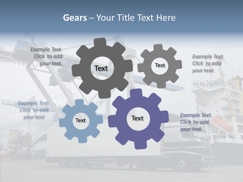 Highway Travel Business PowerPoint Template