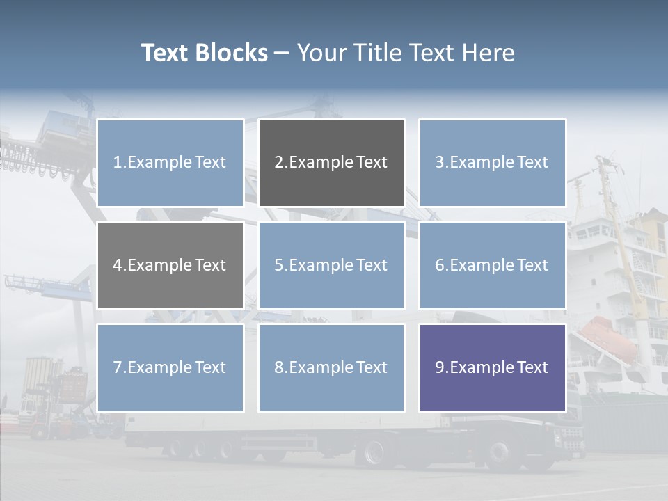 Highway Travel Business PowerPoint Template