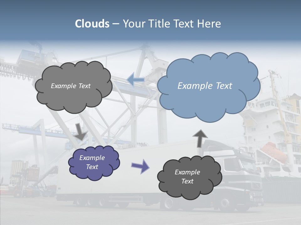 Highway Travel Business PowerPoint Template