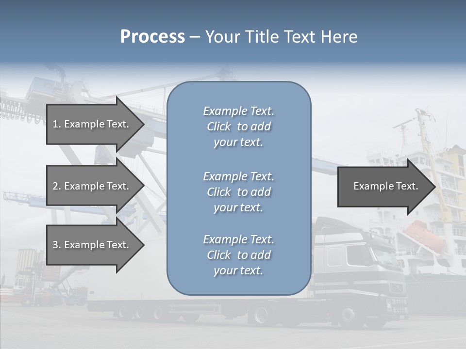 Highway Travel Business PowerPoint Template