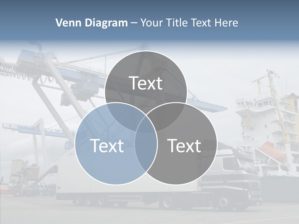 Highway Travel Business PowerPoint Template