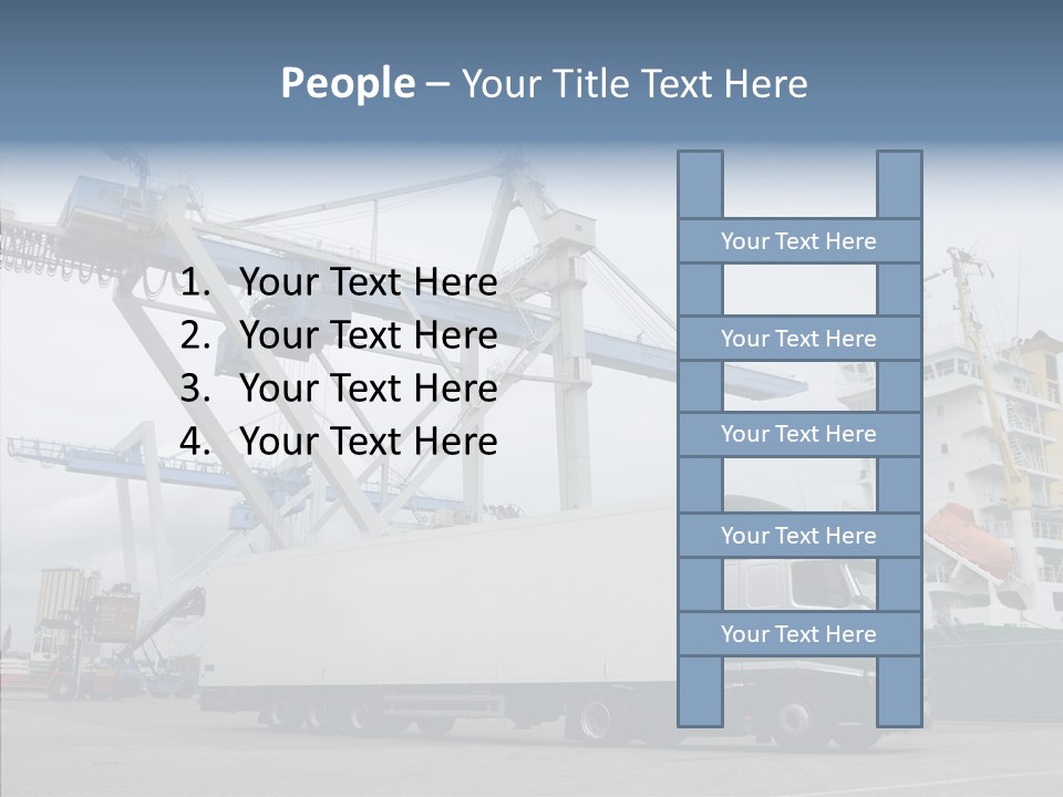 Highway Travel Business PowerPoint Template