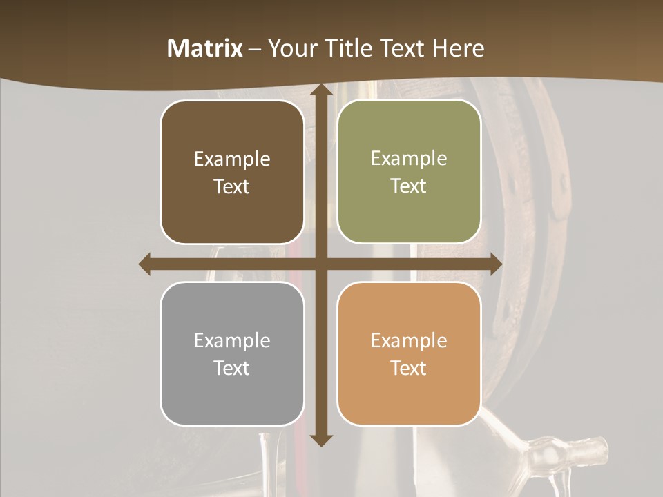 House Dark Glass PowerPoint Template