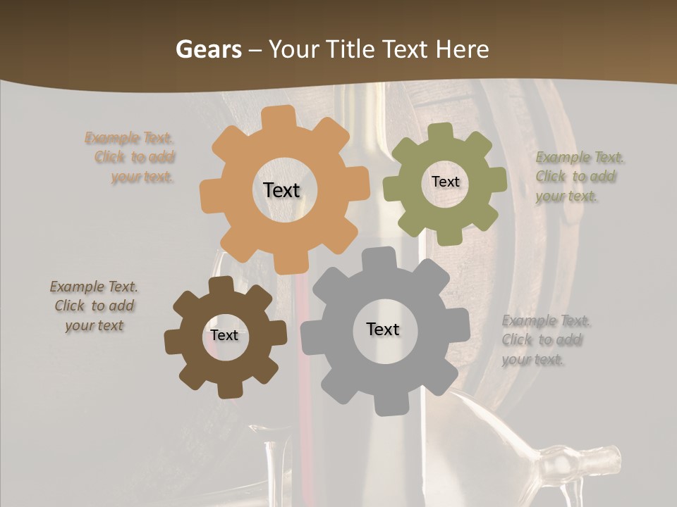 House Dark Glass PowerPoint Template