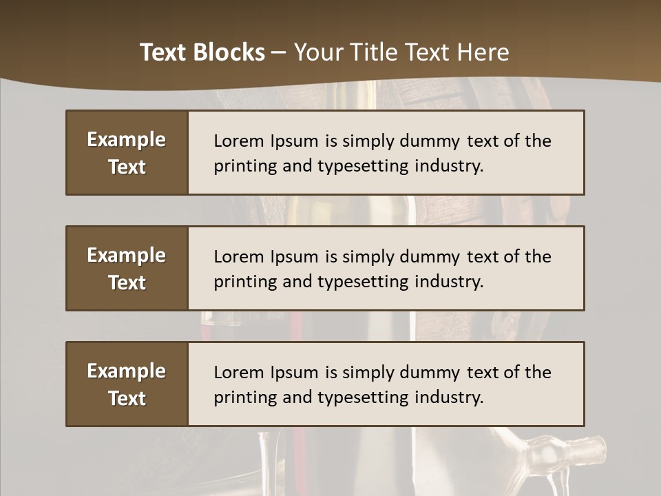 House Dark Glass PowerPoint Template
