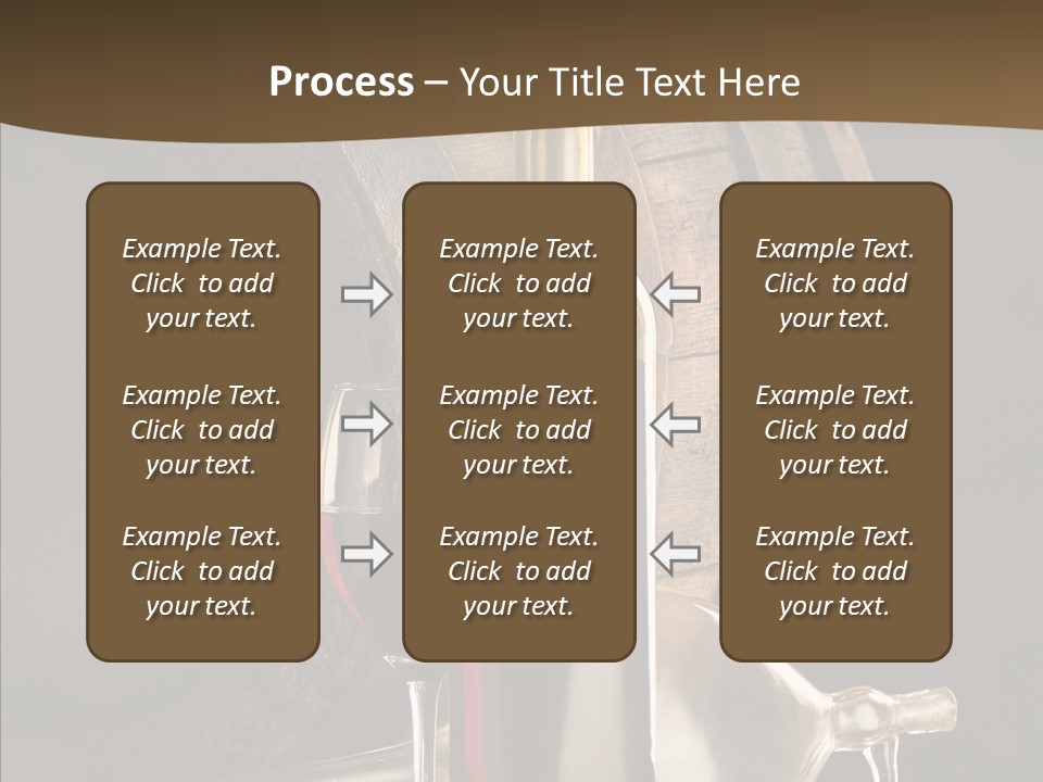 House Dark Glass PowerPoint Template