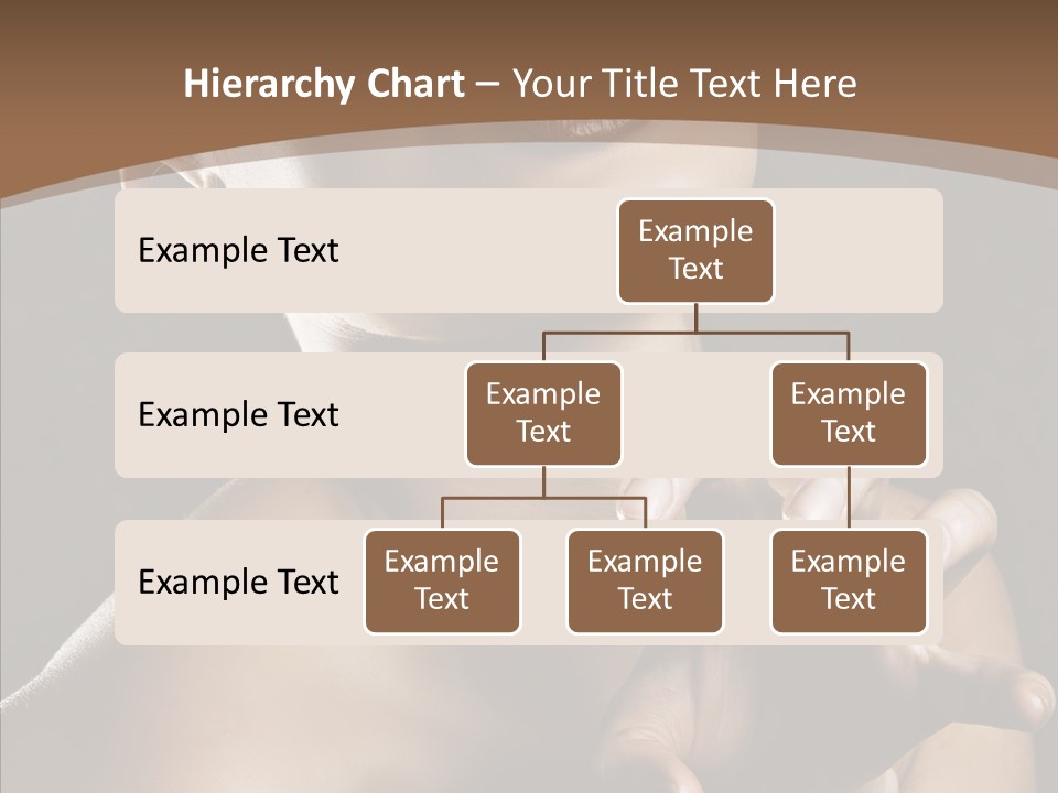 Female Glamour Head PowerPoint Template