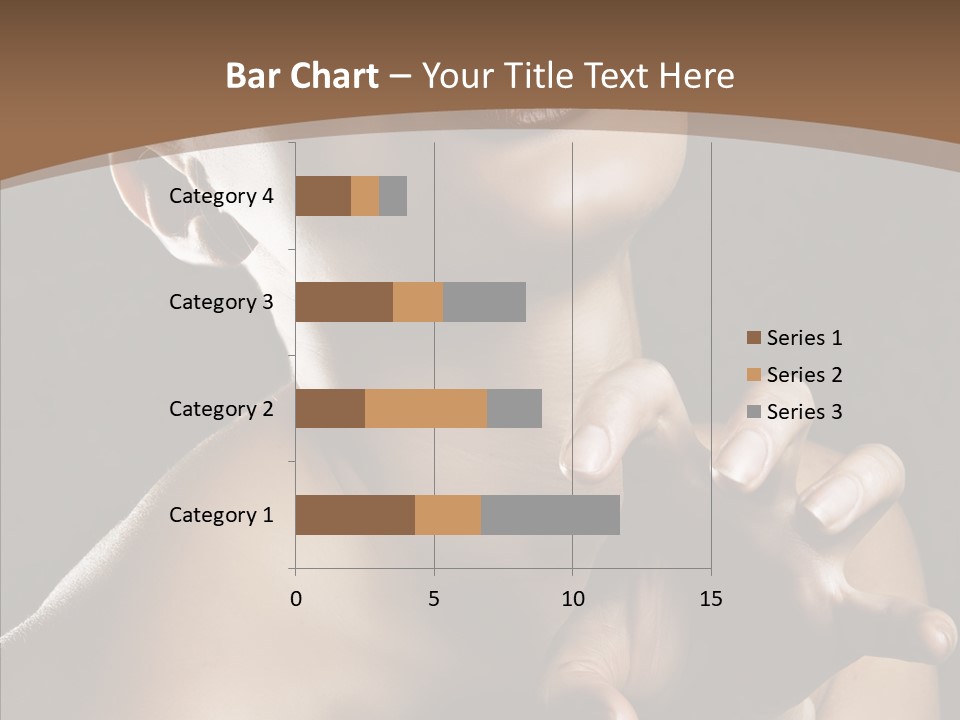 Female Glamour Head PowerPoint Template