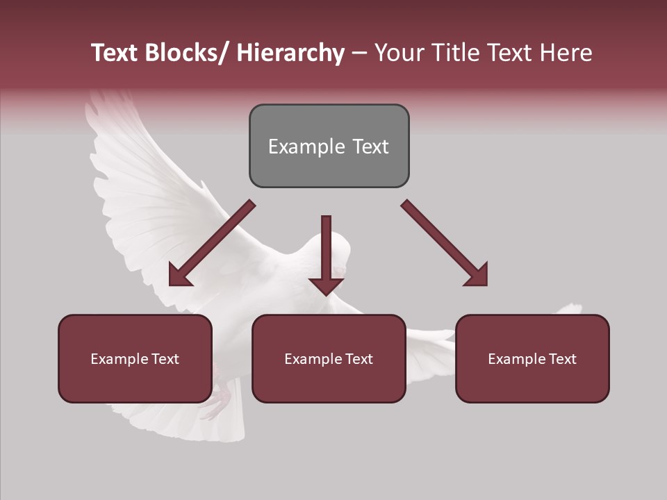 Spiritual White Wing PowerPoint Template