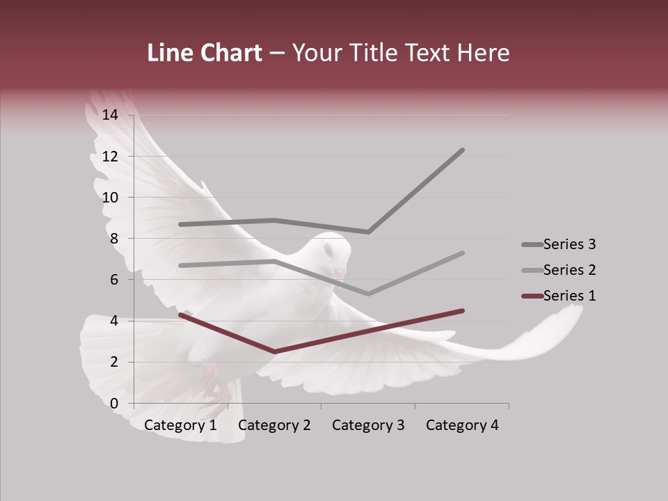 Spiritual White Wing PowerPoint Template
