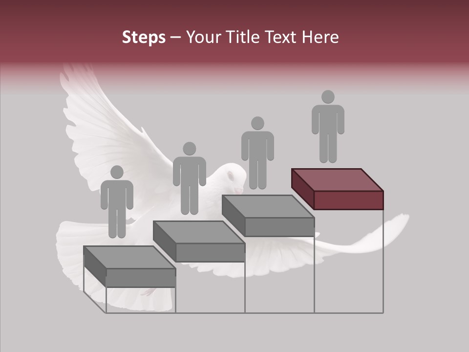 Spiritual White Wing PowerPoint Template