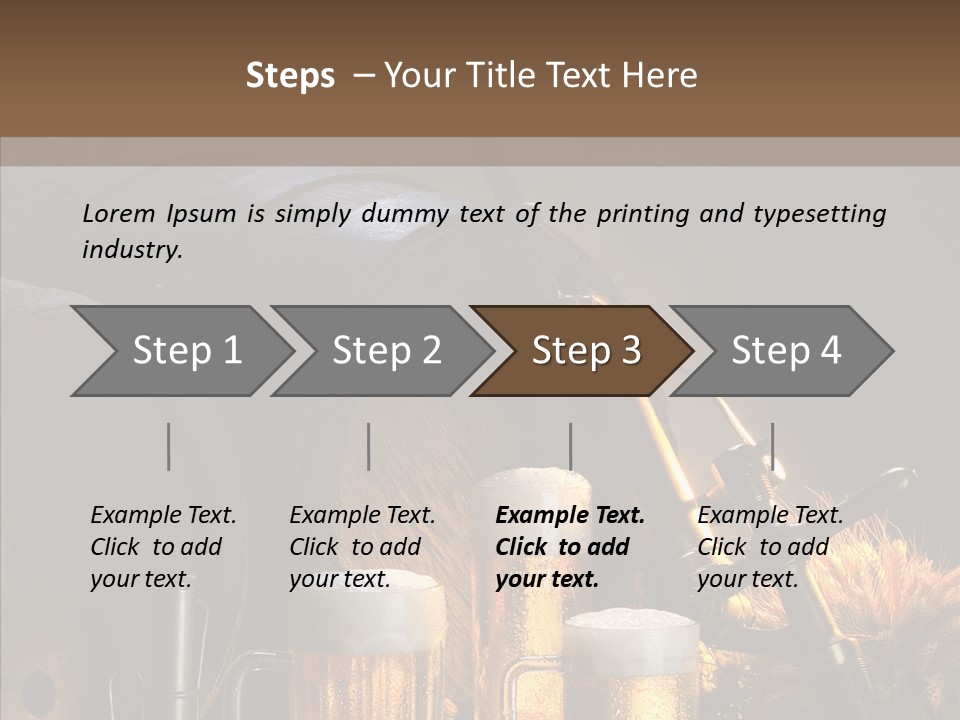 Beverage Drink Mug PowerPoint Template