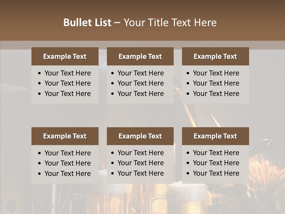 Beverage Drink Mug PowerPoint Template