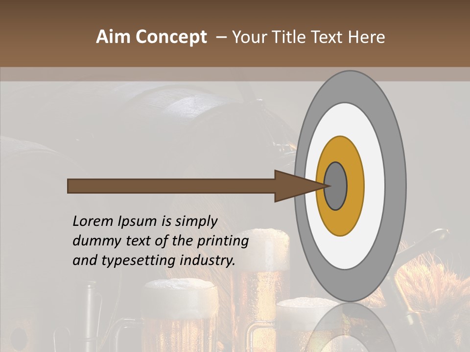 Beverage Drink Mug PowerPoint Template