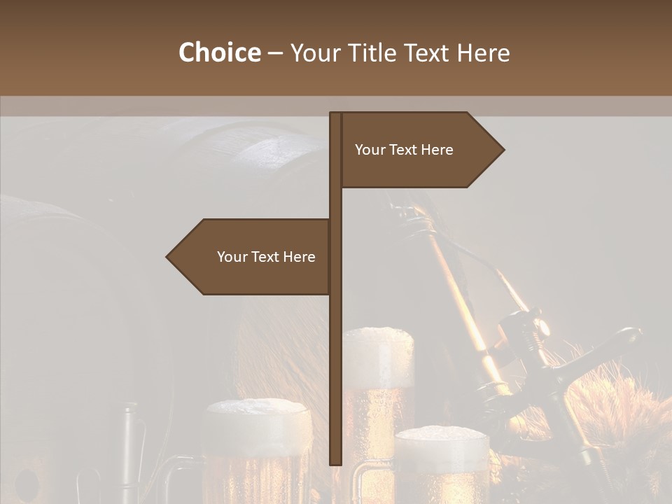 Beverage Drink Mug PowerPoint Template