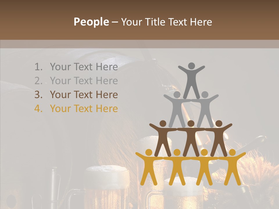 Beverage Drink Mug PowerPoint Template