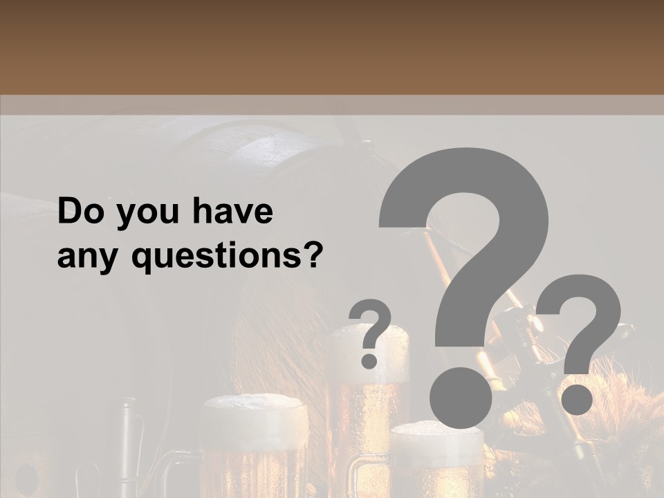 Beverage Drink Mug PowerPoint Template