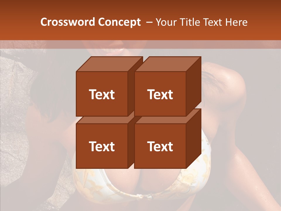 Girl  Beauty PowerPoint Template