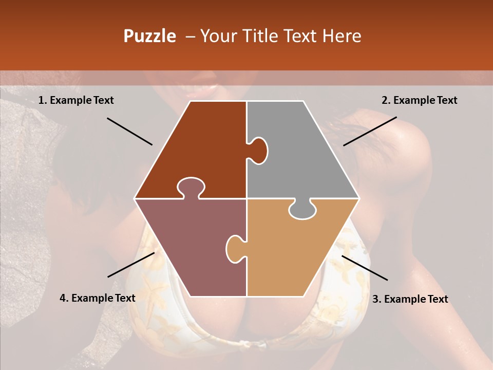 Girl  Beauty PowerPoint Template