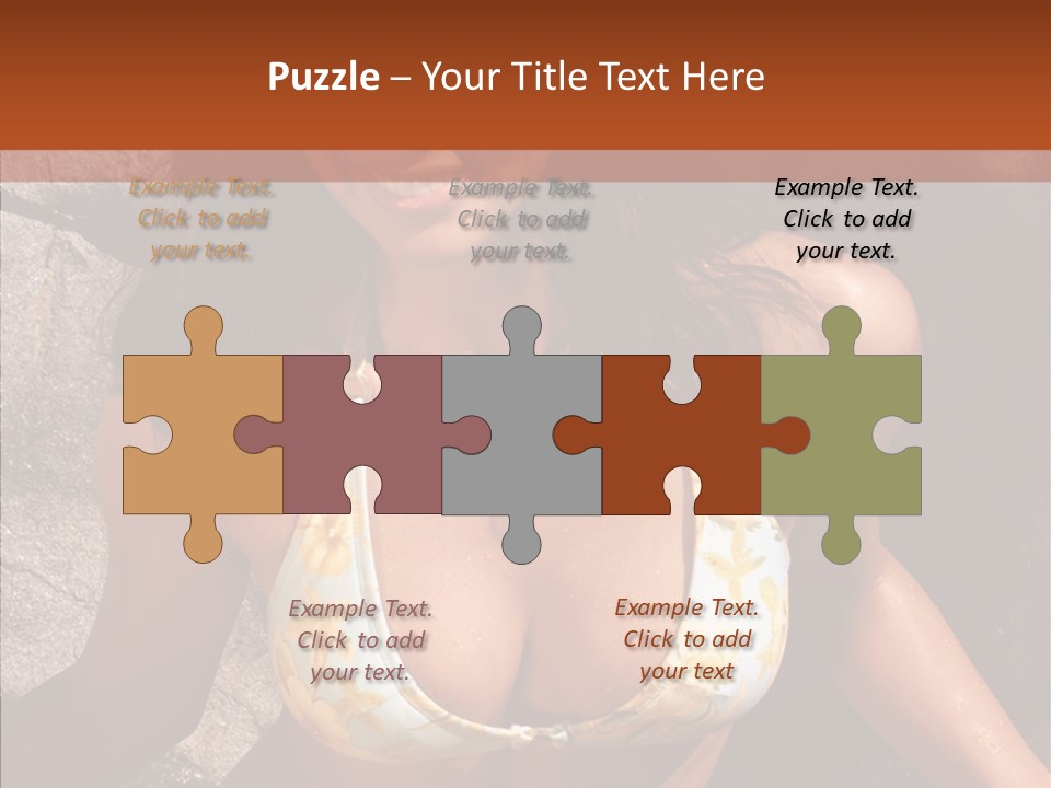 Girl  Beauty PowerPoint Template