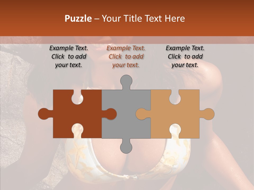 Girl  Beauty PowerPoint Template