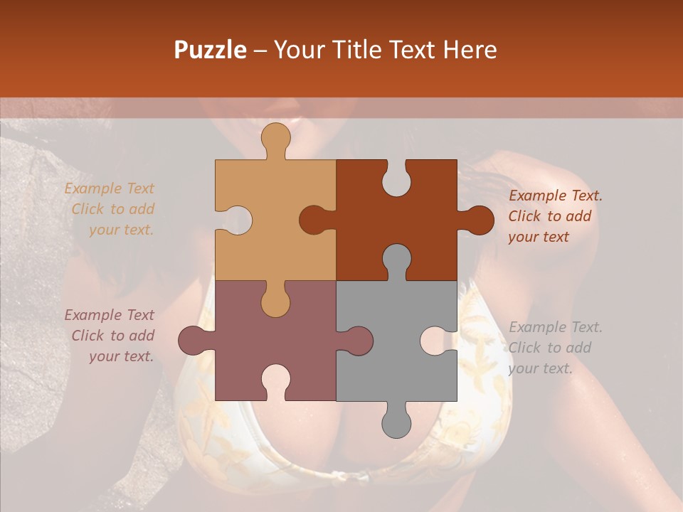 Girl  Beauty PowerPoint Template