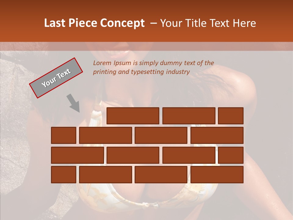 Girl  Beauty PowerPoint Template