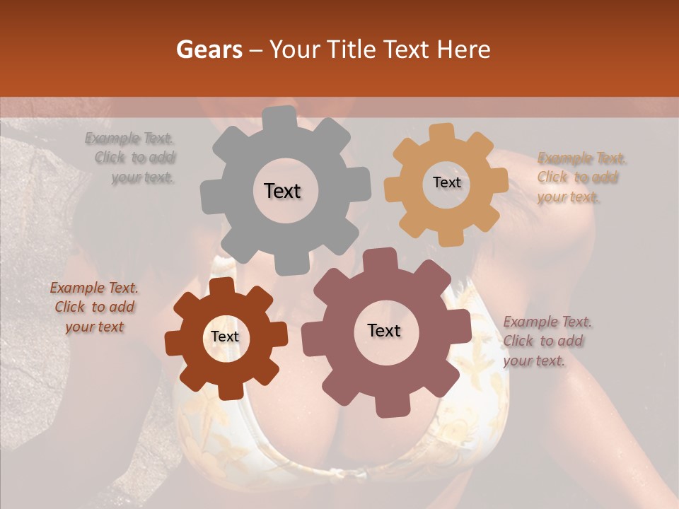 Girl  Beauty PowerPoint Template