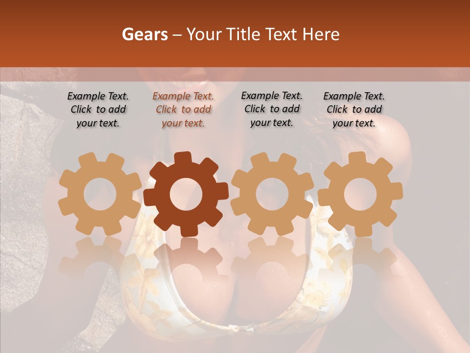 Girl  Beauty PowerPoint Template