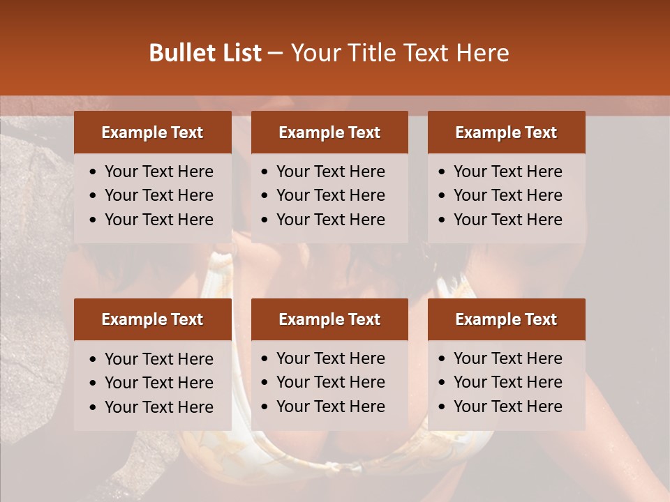 Girl  Beauty PowerPoint Template