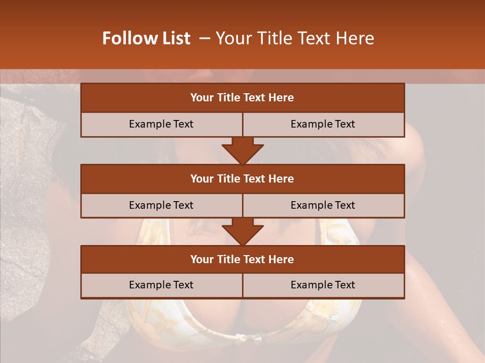 Girl  Beauty PowerPoint Template