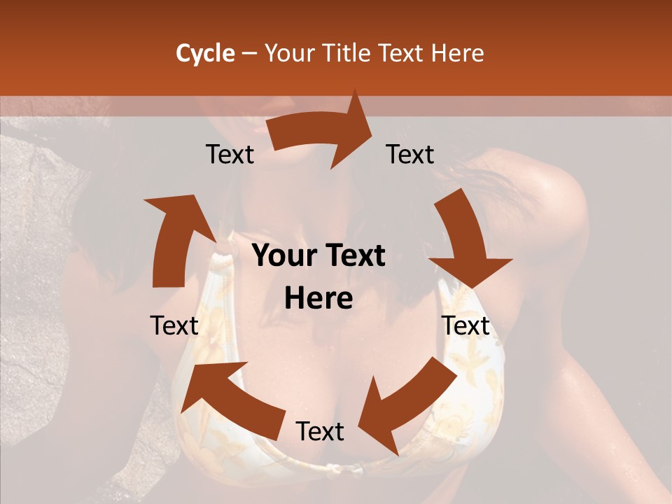 Girl  Beauty PowerPoint Template