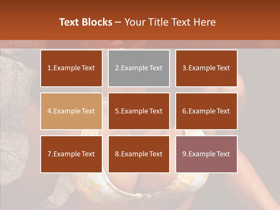 Girl  Beauty PowerPoint Template