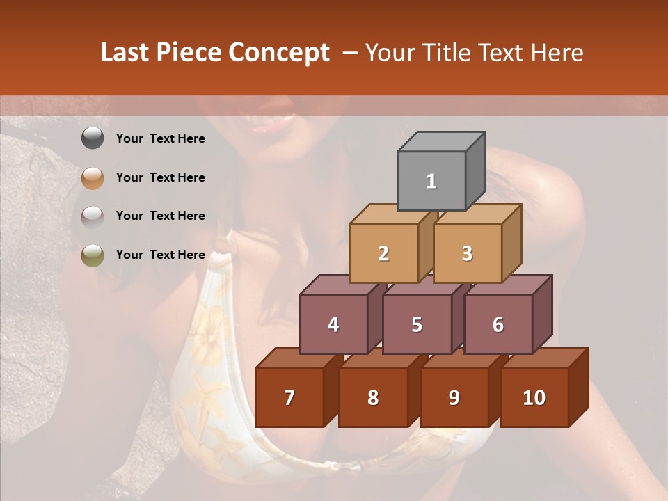 Girl  Beauty PowerPoint Template