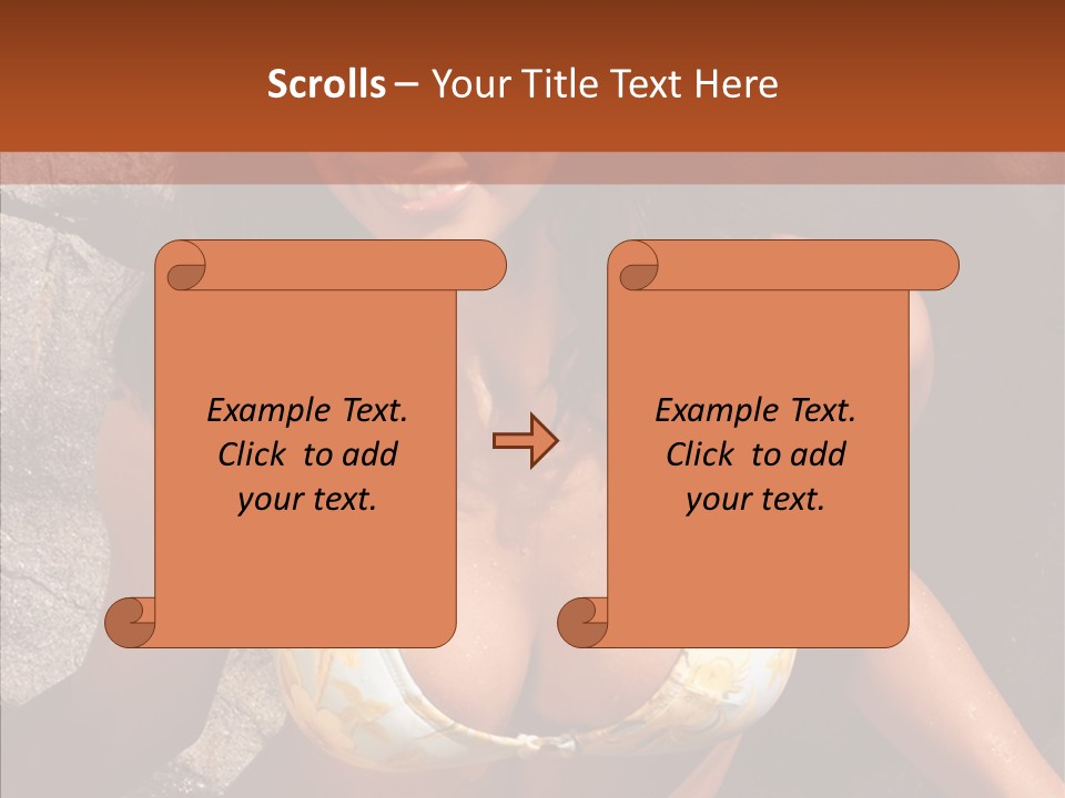 Girl  Beauty PowerPoint Template