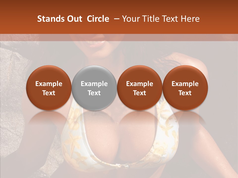 Girl  Beauty PowerPoint Template