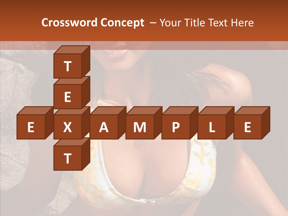 Girl  Beauty PowerPoint Template