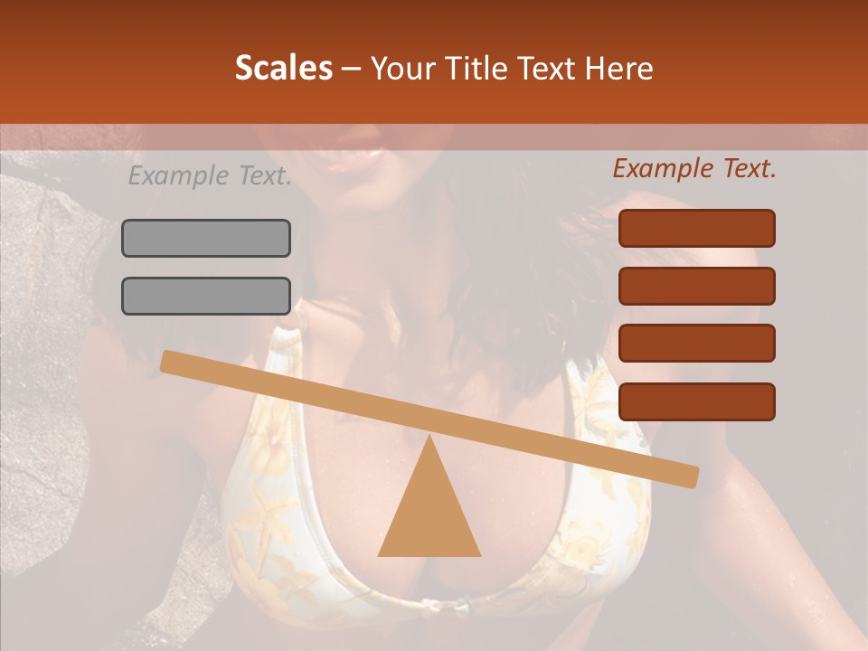 Girl  Beauty PowerPoint Template