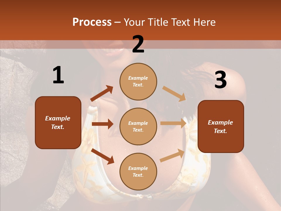 Girl  Beauty PowerPoint Template