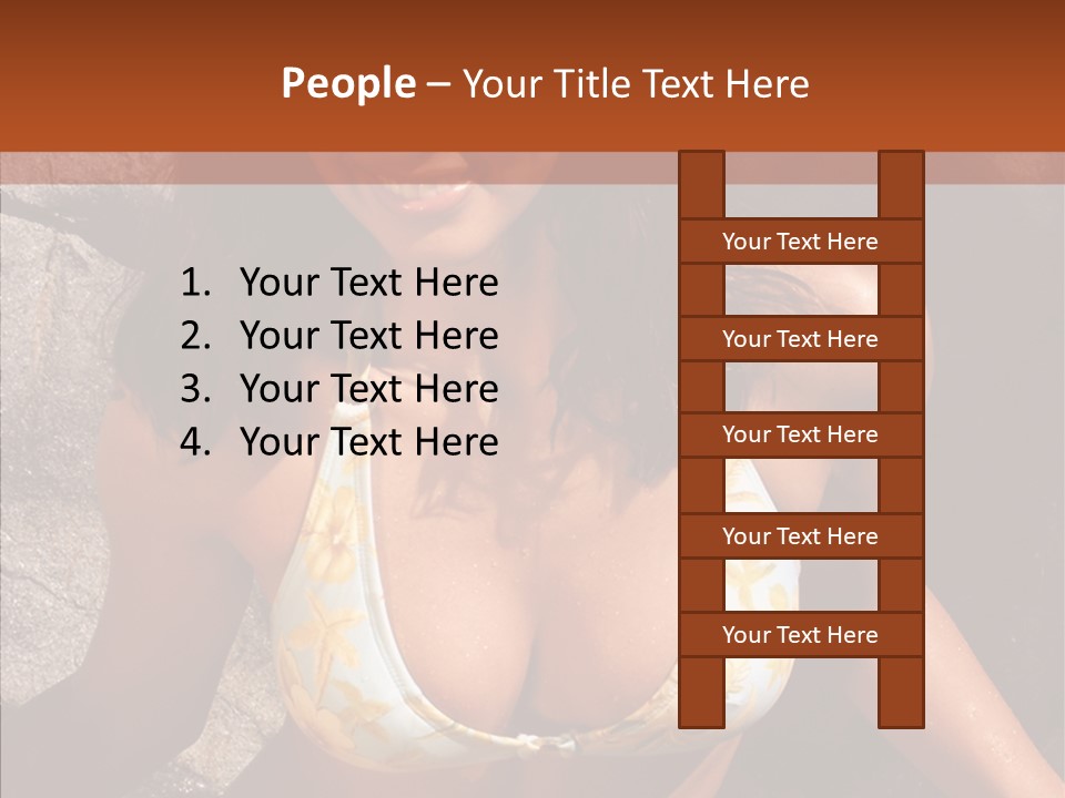 Girl  Beauty PowerPoint Template