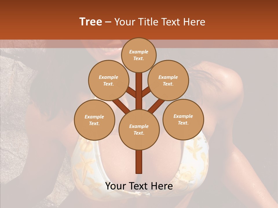 Girl  Beauty PowerPoint Template