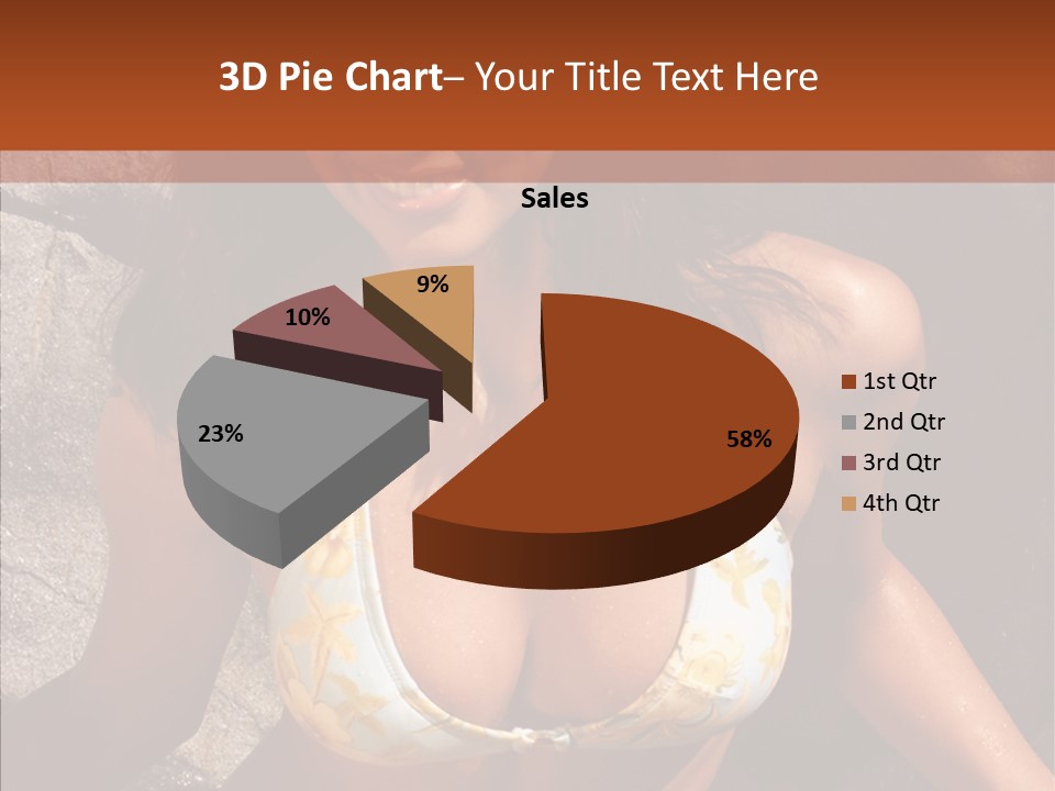 Girl  Beauty PowerPoint Template