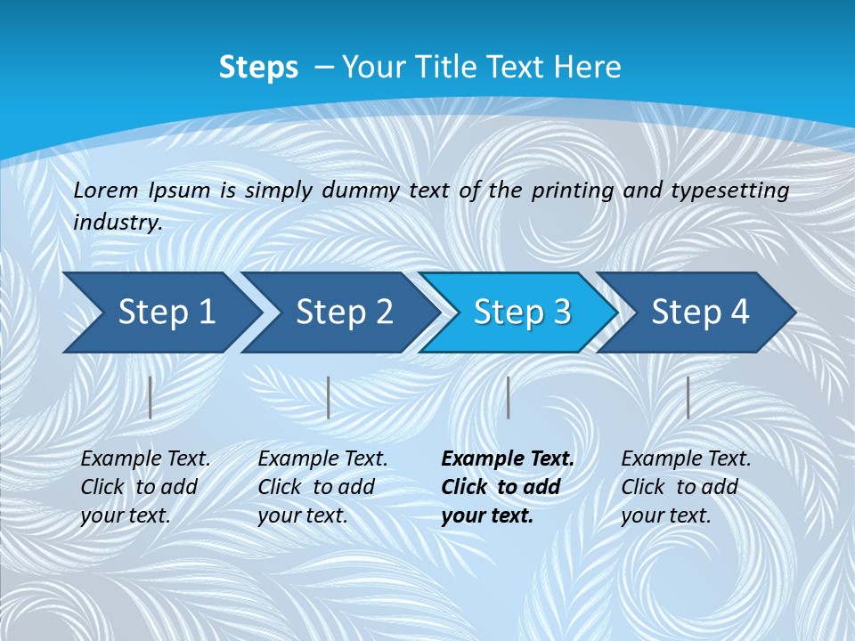 Retro Floral Year PowerPoint Template