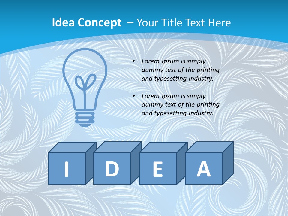 Retro Floral Year PowerPoint Template