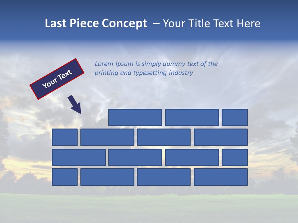 Colorful Plain Growing PowerPoint Template