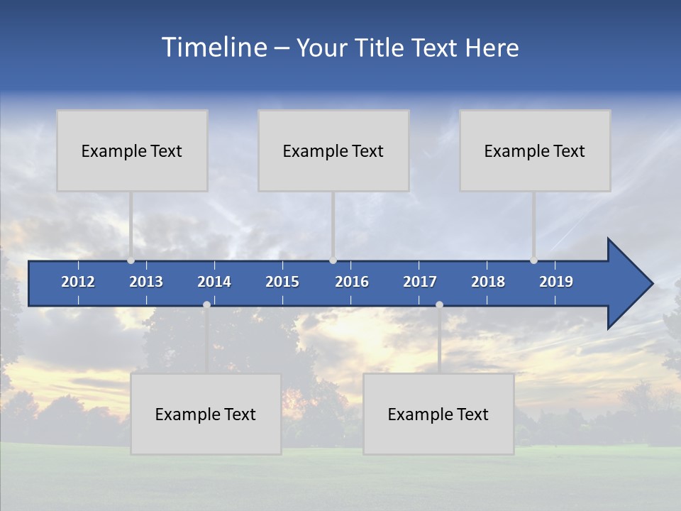 Colorful Plain Growing PowerPoint Template