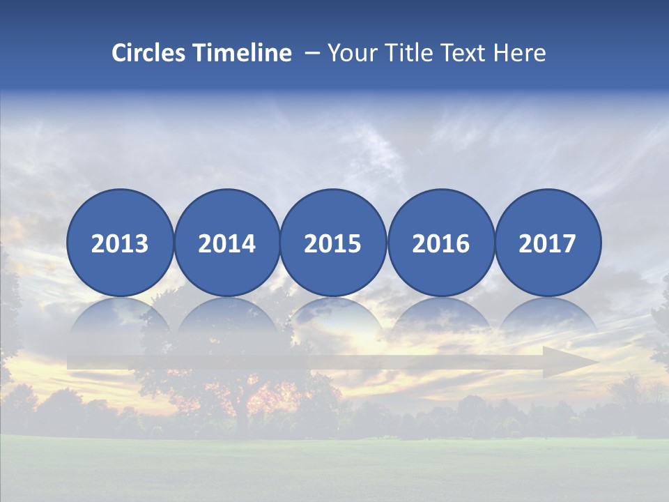 Colorful Plain Growing PowerPoint Template