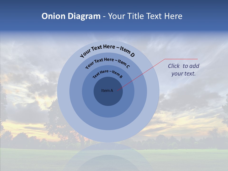 Colorful Plain Growing PowerPoint Template