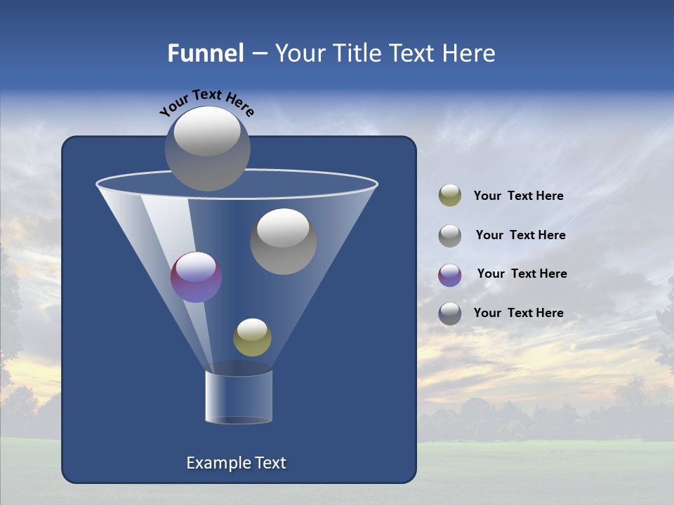 Colorful Plain Growing PowerPoint Template