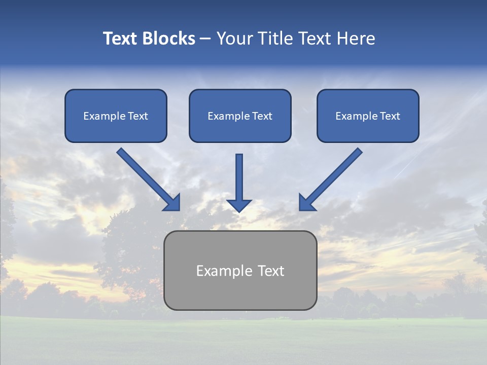 Colorful Plain Growing PowerPoint Template